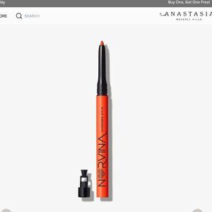 NEW Anastasia of Beverly Hills Norvina Chroma Stix makeup pencil ORANGE!